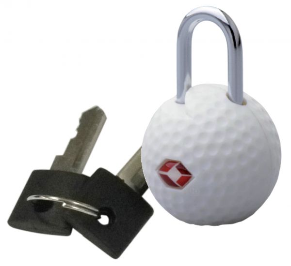 TSA-Kofferschloss Golfball Doppelpack