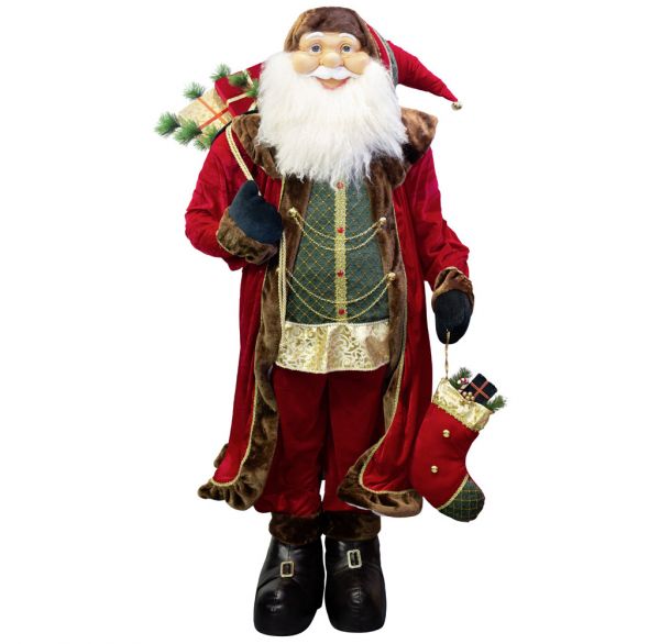 Weihnachtsmann 180cm Yannick - Lebensgröße